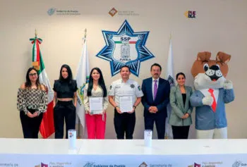 Suman esfuerzos SSP Puebla, organización TOJIL y Embajada de EE. UU. contra la corrupción