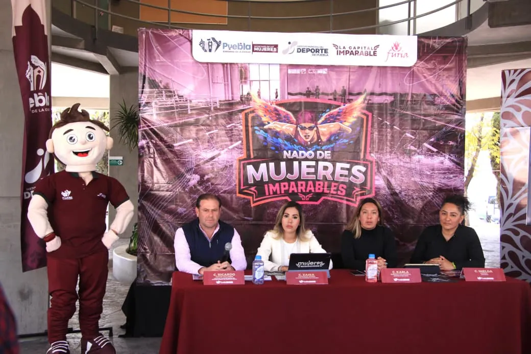 Puebla capital se prepara para “Nado Mujeres Imparables” en conmemoración del Día de la Mujer