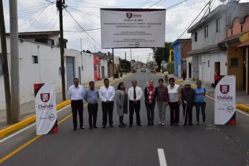 Invirtió gobierno de San Pedro Cholula 770 mdp en obra pública