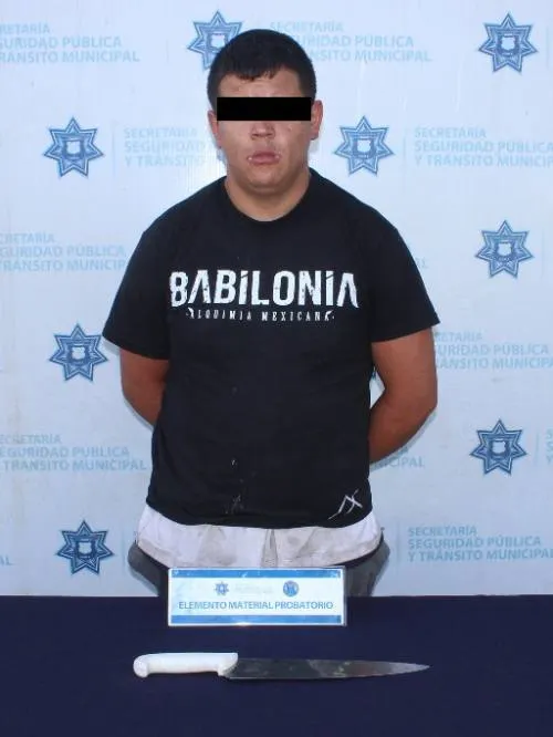 Detiene Policía Municipal a probable asaltante