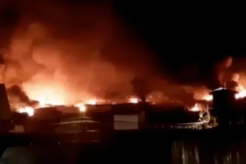 Motín en cárcel de Siberia provoca fuerte incendio