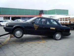 SSPTM recupera taxi con reporte de robo