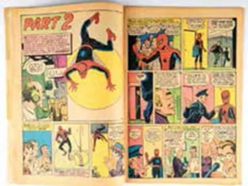 Subastarán primer cómic de Spider-Man