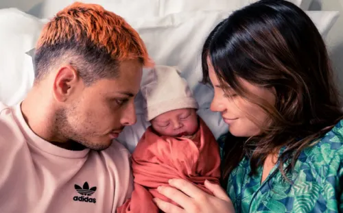 Chicharito Hernández se convierte en papá el Día del Padre