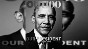 Obama, primer presidente de EEUU en aparecer en revista LGBT