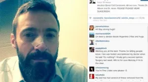Hugh Jackman es sometido a nuevo tratamiento contra cáncer