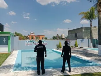 Supervisan balnearios en San Pedro Cholula previo a Semana Santa para garantizar seguridad