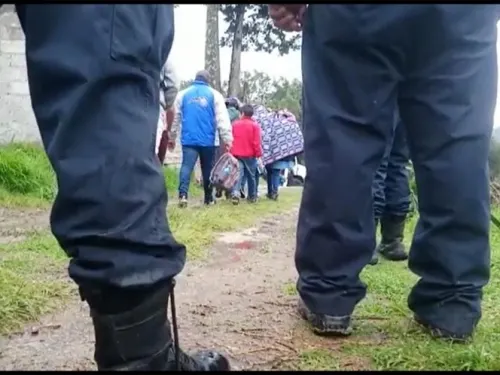 Hallan a unos 30 migrantes hacinados en casa de Tlaxcala