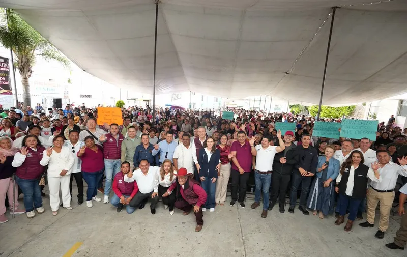 Pepe Chedraui presenta acciones realizadas en Santa María Xonacatepec durante segundo año de actividades