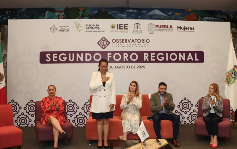 Ariadna Ayala recibe en Atlixco el Segundo Foro Regional por la participación política de las mujeres
