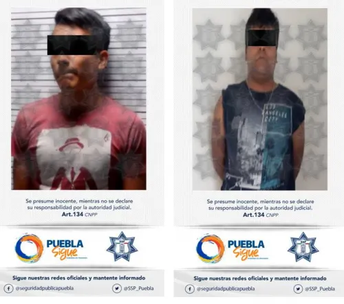 SSP detuvo a dos presuntos narcomenudistas