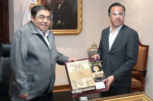 Sostiene Barbosa Huerta reunión con gobernador de Veracruz