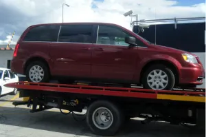 SSPTM asegura camioneta con reporte de robo