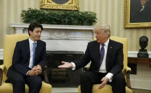 Trump ofrece construir puentes para fortalecer relación… pero con Canadá