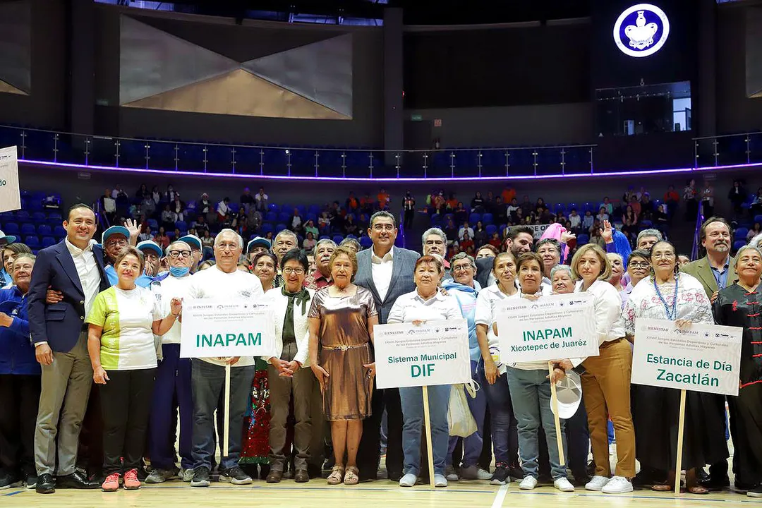 Arena Buap Juegos Adultos Mayores