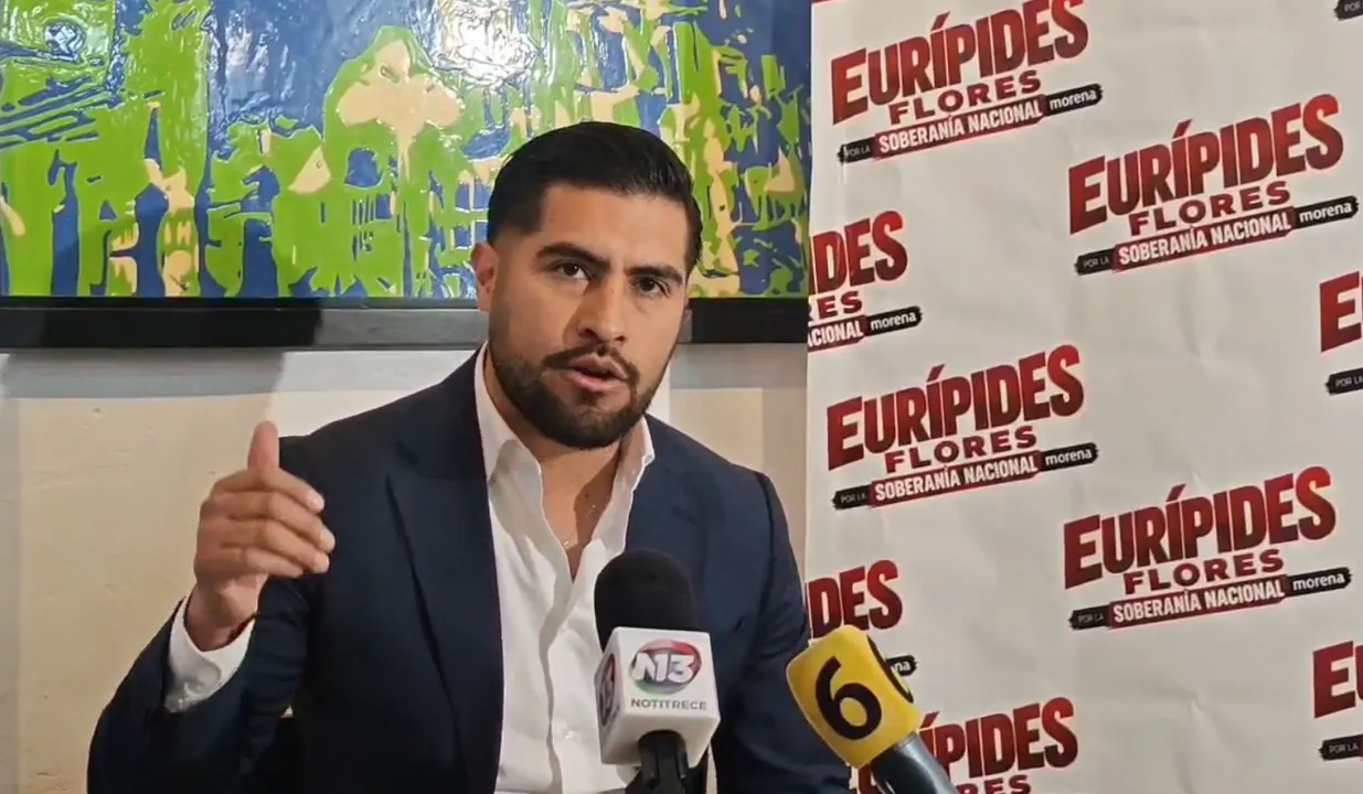 Eurípides Flores Pacheco, aspirante a coordinador federal de Morena en el Distrito 06 de Puebla. Foto: Captura de pantalla
