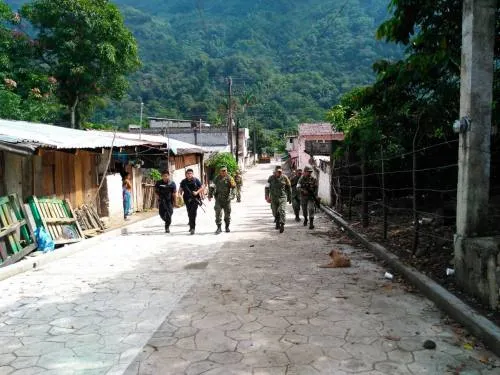 Militares recorren municipios para identificar zonas de riesgo ante lluvias