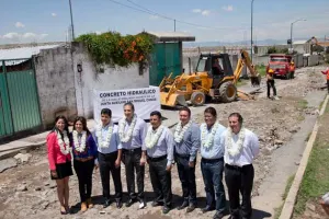 Tramo de Carretera a Canoa será pavimentado con concreto hidráulico