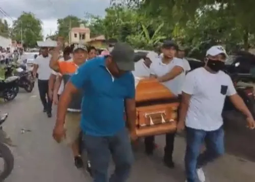 Así le dieron el último adiós a Alexander en Oaxaca