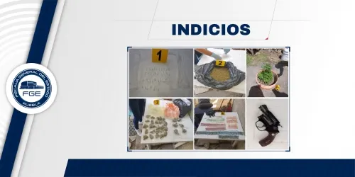 Fiscalía catea inmueble en Amozoc donde se comercializaba droga