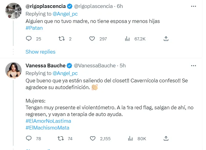 reacciones Franco Escamilla