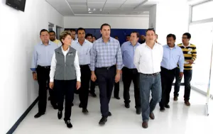 Secretaria de Salud y RMV supervisan Hospital General de Tlatlauquitepec