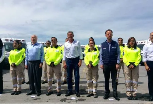 Llegan a Puebla 47 ambulancias más para SUMA y municipios
