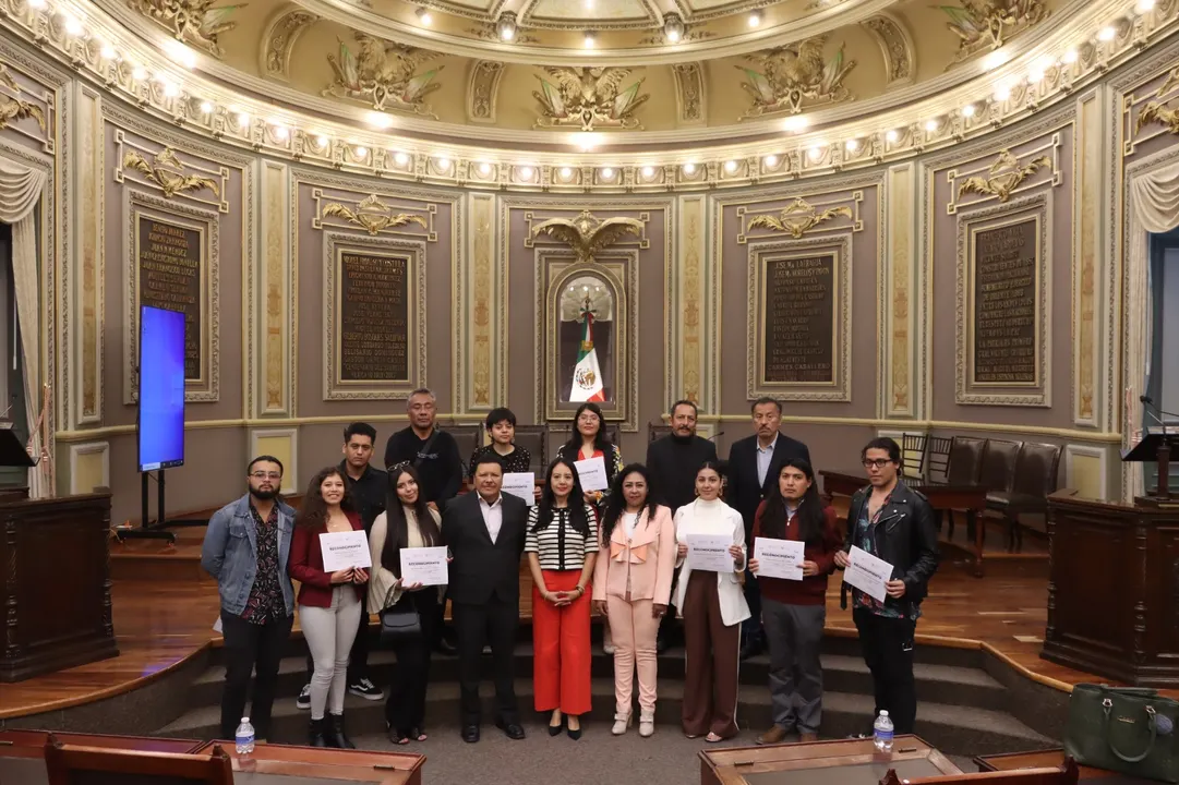 Voluntariado Congreso Puebla Reconocimientos Instituto Artes Visuales