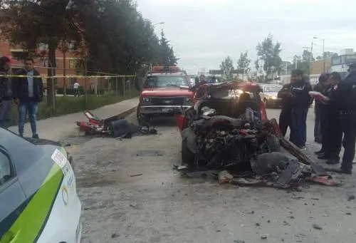 Hombre muere en accidente frente a Bugambilias