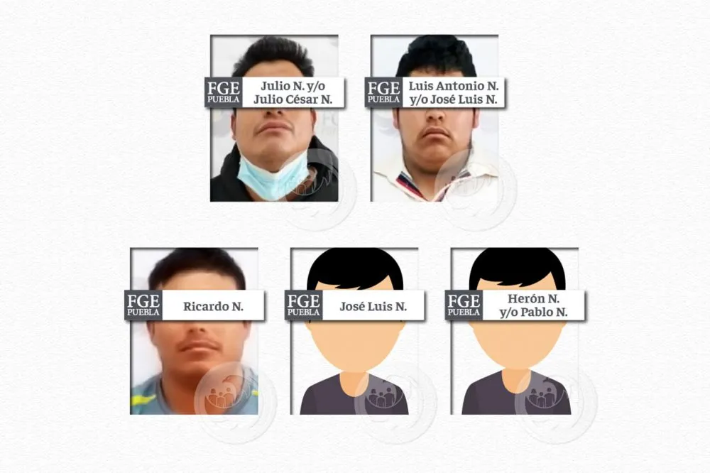 Presuntos Agresores Exregidora Huixcolotla