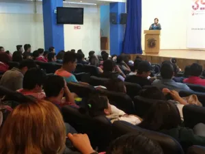 Ana Tere se reunió con el gremio de ingenieros y estudiantes