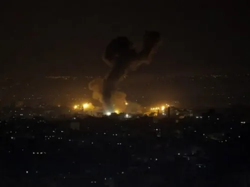 Israel bombardea objetivos de Hamas en la Franja de Gaza