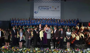 Moreno Valle acude al debut de Orquesta Juvenil Esperanza Azteca Puebla