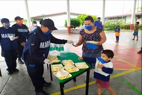 3 mil elementos, Semar enfrentan a ‘Cristóbal’ en el sureste del país