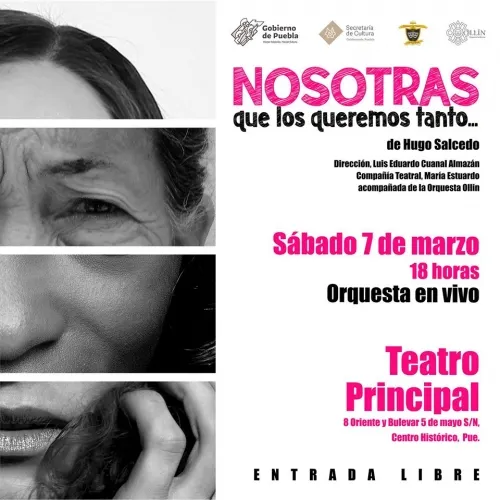 Presentará Secretaría de Cultura obra de teatro y cortometraje por el Día de la Mujer