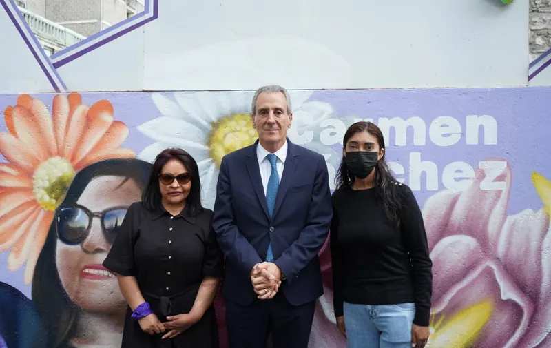 Ayuntamiento de Puebla dedica mural a mujeres sobrevivientes de violencia ácida