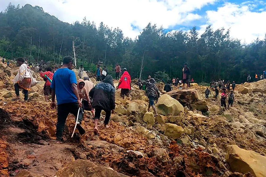 Deslizamiento De Tierra Papua Nueva Guinea