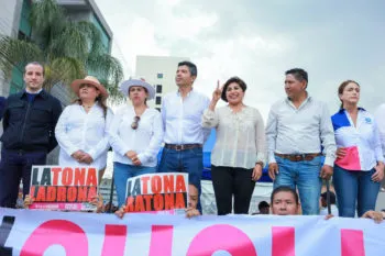 Anuncia Roxana Luna plantón indefinido afuera del TEEP
