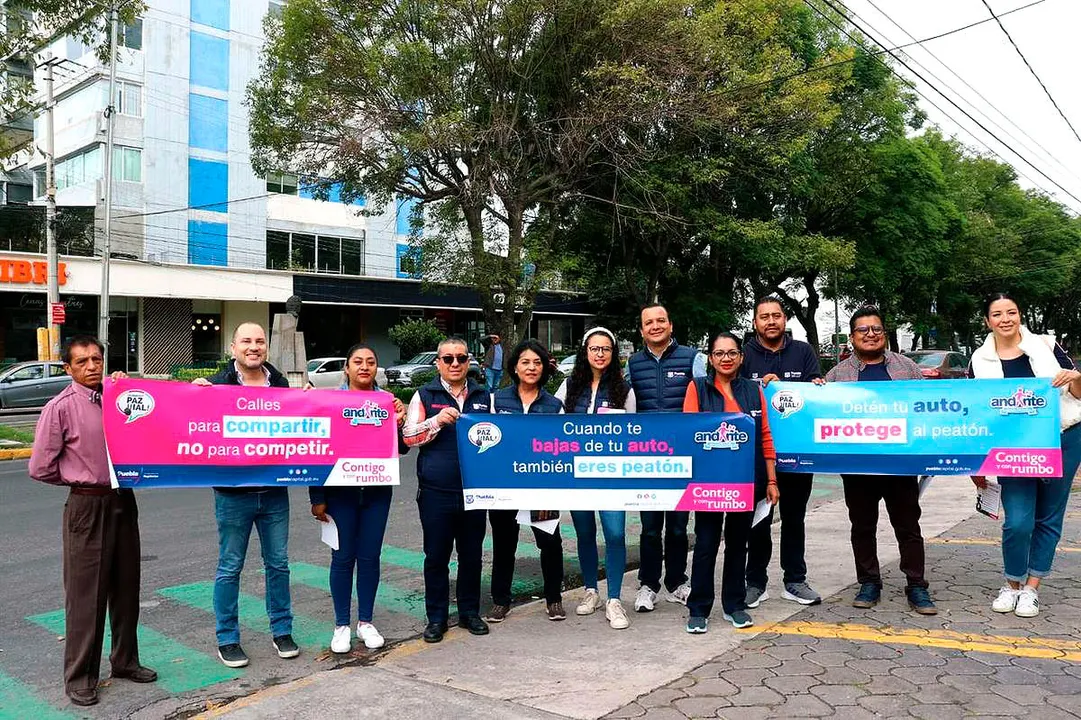 Ayuntamiento Puebla Dia Mundia Peaton