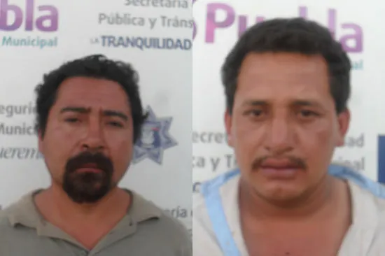 Policía Municipal aseguró a sujetos que habrían robado estructuras metálicas