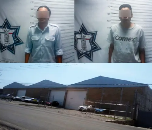 Recuperan tractocamión con cargamento de arroz robado, hay dos detenidos
