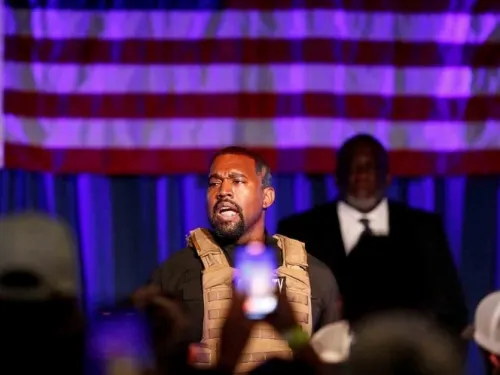 Kanye West aparecerá como candidato presidencial en Mississippi
