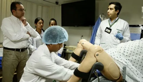 Noelia, robot que simula partos