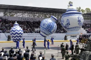 Supera expectativas desfile 2015 alusivo a Batalla de Puebla