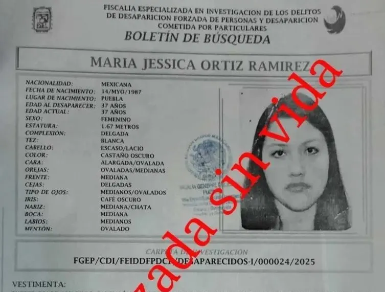 María Jessica, mujer hallada sin vida en el río Atoyac
