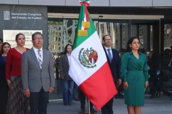 Realizan en el Congreso del Estado Guardias de Honor con motivo de las Fiestas Patrias