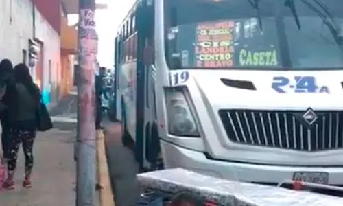 Asaltan a pasajeros de ruta 14-A