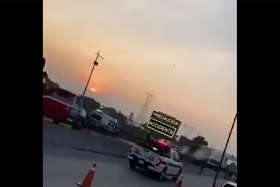 Choque Trailer Autopista Puebla Orizaba