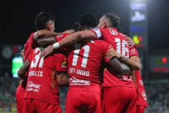 Toluca con paso perfecto venció 4-2 a Santos en Torreón