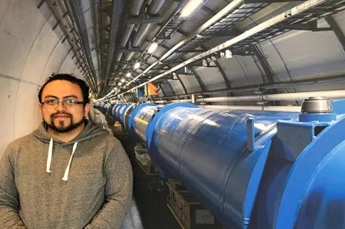 Abraham Villatoro, de BUAP al CERN: el corazón mundial de la investigación de física de partículas